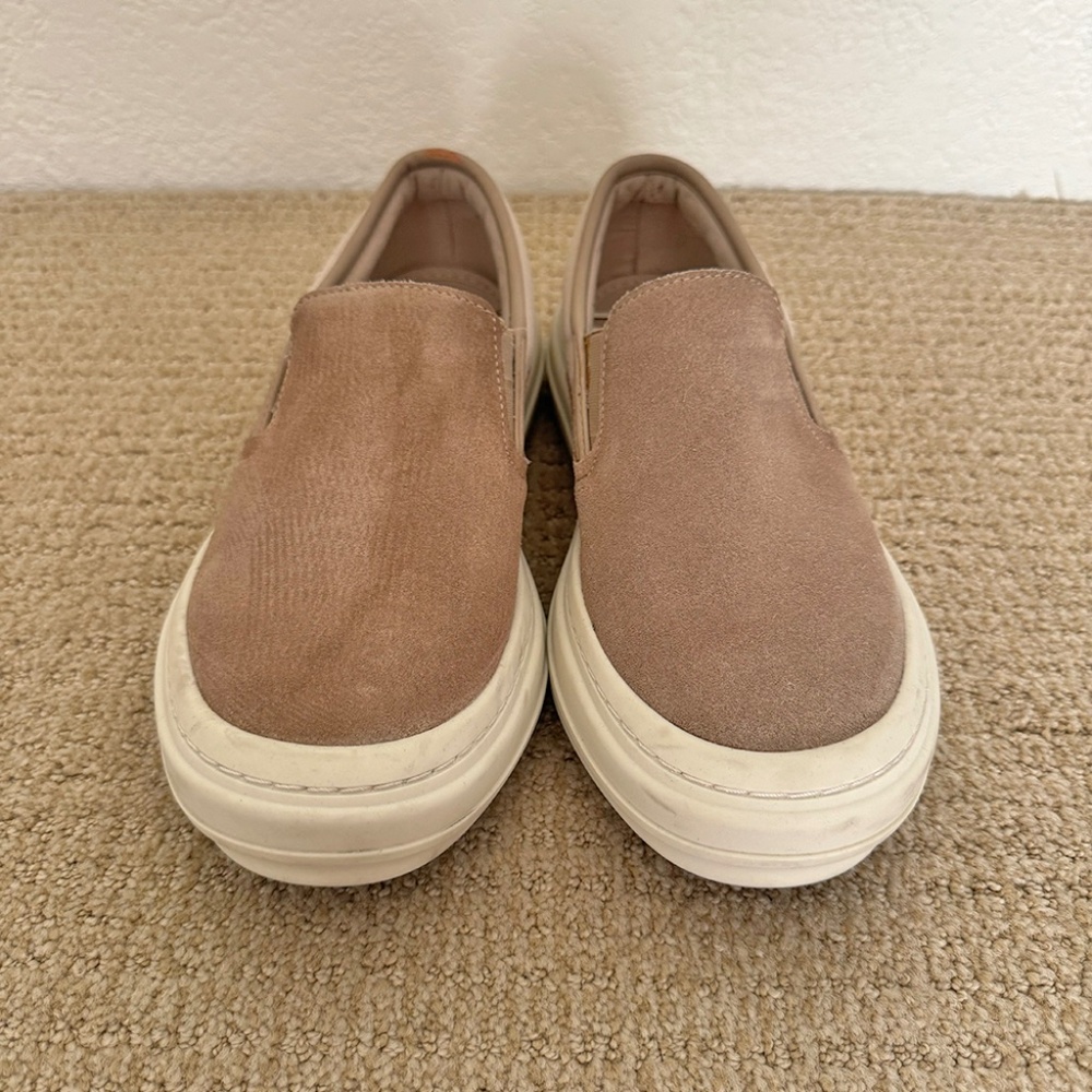 Zara Suede Slipon Shoes Size 9